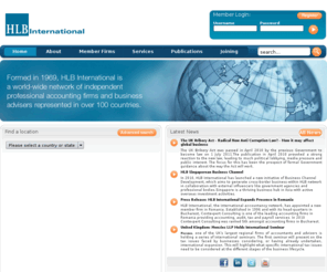 hlbi.com: HLB International - a network of independent professional accounting firms & business advisers
HLB International is a fast growing, dynamic network of independent professional accounting firms and business advisers. Formed in 1969, HLBI ranks in the top 12 international accounting networks, servicing clients through its member firms in over 100 countries.