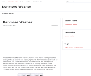 kenmorewasher.org: kenmore washer
Need help browsing for information in relation to kenmore washer? Look no further! We work to supply up to date, frequent guidance as well as advice. Stop by our recent reports!