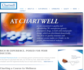 chartwellpharmaceutical.com: Chartwell Pharmaceuticals
Chartwell Pharmaceuticals