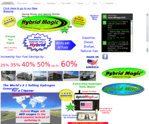 engineenergizer.com: HybridMagic
Hybrid Magic,Hydrogen-On-Demand, Hydrogen Fuel Cell,