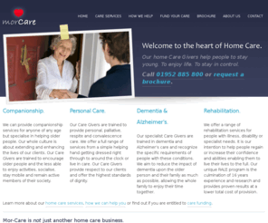 mor-care.com: mor-care home care in Shropshire
mor-care home care in Shropshire