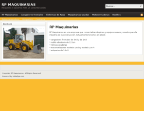 rpmaquinarias.com: RP Maquinarias
Máquinas y equipos para la construcción