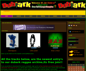 dubark.com: Reggae-dubark.com home of Free Dub, Reggae, Mp3 Downloads
 reggae ,reggae music,dub.roots,reggae radio,dancehall,sound samples,sample cd dub mp3,reggae music,free downloads