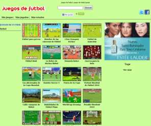 juegosdefutbol.me: Juegos de futbol
Juegos de futbol para jugar totalmente gratis. Actualizamos cada día con nuevos mini juegos de futbol gratis