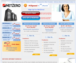 netzerofree.com: NetZero Offers & Promotions
NetZero free trials and 30% off.  Find information about NetZero and sign up online.