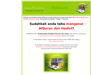 al-quran-dan-hadist.com: Ensiklopedia Mukjizat AlQuran dan Hadis
Ensiklopedia Mukjizat AlQuran dan Hadis