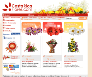 costaricaflores.com: Costa Rica Flores - Home
Envío de flores, rosas, orquídeas, flores tropicales y tulipanes entregado rápidamente en la gran area metropolitana (San José, Alajuela, Heredia y Cartago) - Costa Rica.