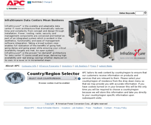 oil2electric.com: American Power Conversion
American Power Conversion (APC) is a leading manufacturer of uninterruptible power supplies (UPS) and surge protection products for end-to-end legendary reliability.