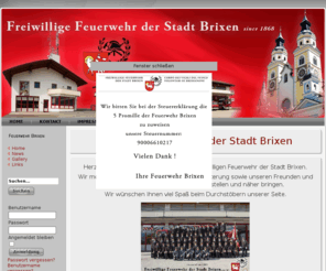 vvf-bressanone.org: Freiwillige Feuerwehr der Stadt Brixen
Homepage der Freiwilligen Feuerwehr Brixen - Südtirol