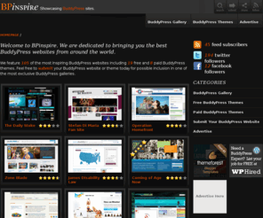 bpinspire.com: Most inspiring BuddyPress websites – BPinspire.com - Find the latest most inspiring BuddyPress websites including free and paid BuddyPress themes.
Find the latest most inspiring BuddyPress websites including free and paid BuddyPress themes.