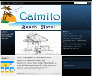 caimitobeachhotel.com: Caimito Beach Hotel
Maasin Hotel