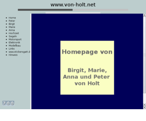 von-holt.net: www.von-holt.net
Inhalt der Hochzeitshomepage