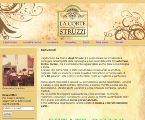 agriturismolacortedeglistruzzi.com: La Corte degli Struzzi Castel San Pietro Terme - Agriturismo Bologna
La Corte degli Struzzi Castel San Pietro Terme agriturismo Bologna.Cucina genuina pasta al mattarello carne e dolci di nostra produzione