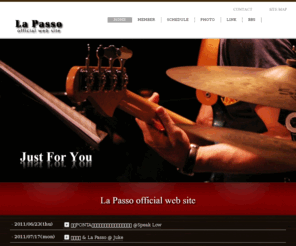 lapasso.net: La Passo -  ラ パッソ
La Passo の オフィシャルサイト。プロフィール、ライブ情報、写真。 piano & vocal / Ayumi . guitar / Kuri. bass / Besuke. Drums / Utsumi.