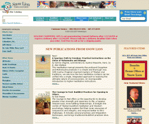 snowlionpub.com: Snow Lion Publications
