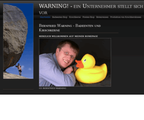 warning-online.de: Bernfried Warning
Eintragung in Webkataloge und Linkverzeichnisse