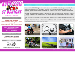 autoecole-stbenigne.com: Auto-Ecole St Bénigne - Auto-Ecole Pontarlier
...