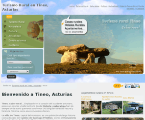 turismoruraltineo.com: Turismo Rural en Tineo, Asturias
Casas rurales en Asturias, Tineo ofrece la mejor oferta de turismo rural para pasar las vacaciones en Asturias