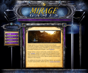 mirage-games.org: Mirage Games - Home
World-class entertainment software production