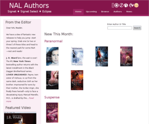 newamericanlibraryauthors.com: NAL Authors: Home
NAL Authors