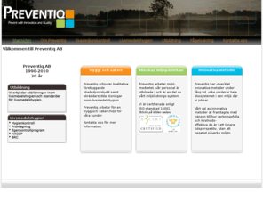 preventiq.se: Preventiq AB
Välkommen till Preventiq - Vi erbjuder kvalitativa förebyggande skadedjurskydd samt skräddarsydda lösningar för livsmedelshygien. Skadedjurskontroll, Hygieninspektion, Livsmedelsprov, Hygienkontroll