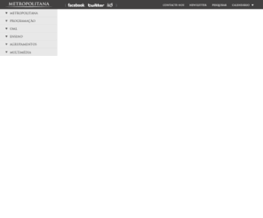 metropolitana.pt: Metropolitana - Homepage
Site da Metropolitana