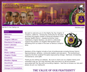 ques-tautau.org: Home - The Mighty Tau Tau Chapter, Omega Psi Phi Fraternity, Inc.
To enhance the quality of life for our communities through unparalled leadership