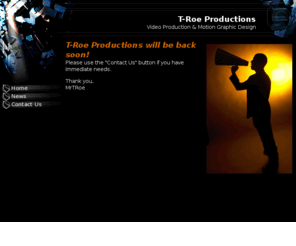 t-roeproductions.com: T-Roe Productions
T-Roe Productions Website