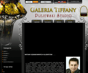 tiffany.com.pl: Galeria Tiffany - Plejewski Studio - witraze, lampy witrazowe, bursztyn
Galeria Tiffany - Plejewski Studio - witraze, lampy witrazowe, bursztyn