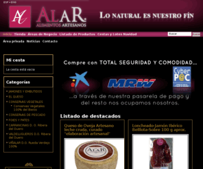 alaralimentosartesanos.com: alar alimentos artesanos - Alar Alimentos Artesanos
<p>
	Próximamente nuestra tienda online ALAR Alimentos Artesanos</p>
