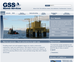 gssplant.co.uk: GSS (Plant) Ltd - workboats | marine construction | marine support | pontoons & barges
Technical support for Marine-based construction