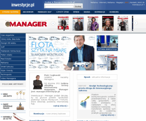 managermba.com: Manager - magazyn kadry zarządzającej - Manager.Inwestycje.pl
        Manager
