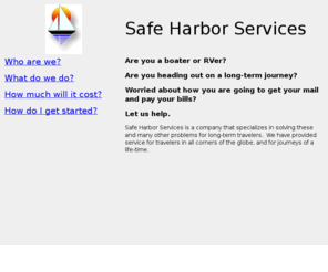 safeharborsvcs.biz: Safe Harbor Services
Safe Harbor Services Home Page