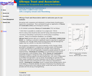 ultreyatrust.com: Ultreya Trust Home
Business Consulting, Ontological coaching, Theory of Constraints, Decisive Competitive Edge