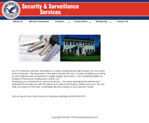 ctsprotectiveservices.com: CTS
security;home alarms, security systems, protective services...