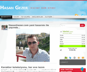 hasangezer.com: Hasan Gezer « kişisel web sitesi
kişisel web sitesi