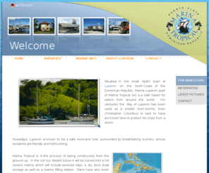 marinatropical.com: Marina Tropical, Luperon, Dominican Republic: Welcome
The Official Site for Marina Tropical, in Luperon close to Puerto Plata on the North Coast of the  Dominican Republic