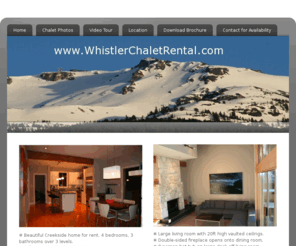 whistlerchaletrental.com: Home
