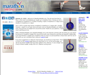 marathonmedailles.org: MarathonMedals.com
Marathon Medals - The premier site for viewing marathon medals of the world