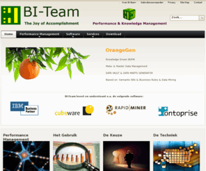 orangegen.net: bi-team
BI-Team - Business Intelligence & Knowledge Management