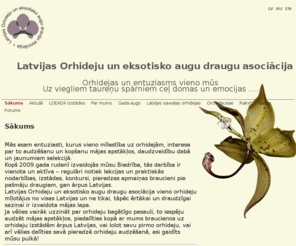 orchids-loeada.lv: LOEADA Latvijas Orhideju un eksotisko augu draugu asociācija
