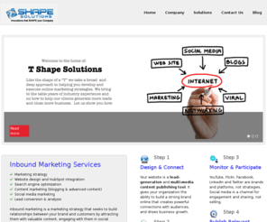 tshapesolutions.com: Chicago Marketing Firm|T Shape Solutions
T Shape Solutions is a Chicago based marketing consulting firm that helps companies develop and deploy innovative sales and marketing solutions to achieve growth.