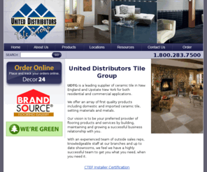 udtg.com: United Distributors Tile Group - Home
