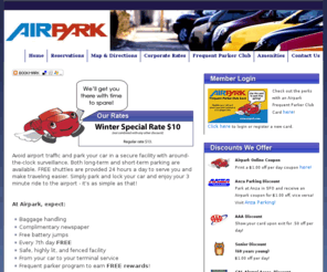 airparkoakland.com: Oakland Airpark:  Home
Print discount coupons and reserve parking online for FREE.  Serving OAK and PDX airports.