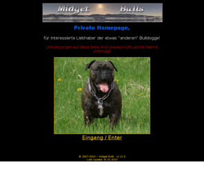 midget-bulls.com: Midget Bulls
Midget Bulls die Arbeitsbulldogge
