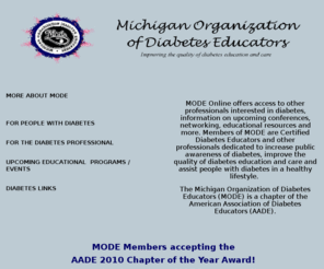 modeonline.org: Michigan Organization of Diabetes Educators
