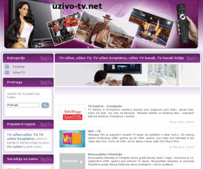uzivo, tv pink uzivo,TV uživo, uživo TV, TV uzivo besplatno, uzivo