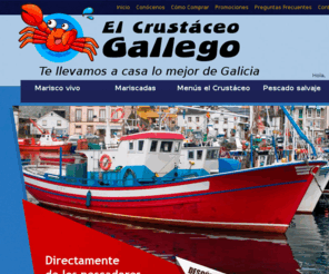 compramariscoonline.es: Compra Marisco Online | El Crustaceo Crujiente - El Crustáceo Crujiente
La mejor selección de marisco Gallego Fresco. Envíos siempre 24 Horas a tu domicilio. Precios de Lonja. Máxima calidad garantizada. 