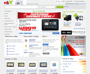 ebayanythingpoints.com: eBay - New & used electronics, cars, apparel, collectibles, sporting goods & more at low prices
Buy and sell electronics, cars, clothing, apparel, collectibles, sporting goods, digital cameras, and everything else on eBay, the world's online marketplace. Sign up and begin to buy and sell - auction or buy it now - almost anything on eBay.com