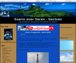 hattuchili.de: Soarin over Soren - German
- Live aus Bremen, Deutschland und weiterhin auf deutsch -